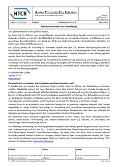 Patienteninformation & Einwilligung